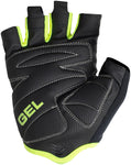 Bellwether Gel Supreme Gloves - Hi-Vis Yellow Short Finger Men's X-Large