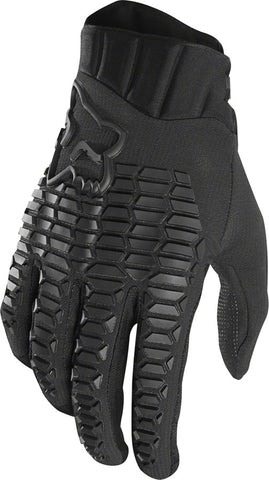 Fox Racing Defend Gloves Black Full Finger Men's