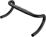 Zipp, Service Course SL-80, Drop Handlebar, Diameter: 31.8mm, 420mm, Drop: 125mm, Reach: 80mm, Black