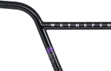 We The People Stallis Dan Kruk Signature BMX Handlebar 9.25 Glossy Black E.D