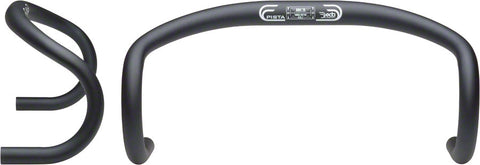 Deda Elementi Track Pista Drop Handlebar Aluminum 31.7mm 42cm Black