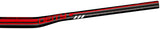 Deity Skyline 787 Handlebar 15mm Rise 787mm Width 31.8 Clamp Black w/ Red