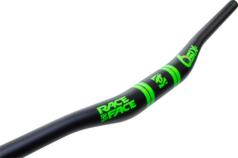 RaceFace SIXC Carbon Riser Handlebar 35 x 820mm 20mm Rise Green