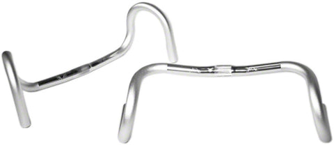 Velo Orange Grand Cru Rando Drop Handlebar Aluminum 26mm 46cm Silver