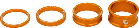 Wolf Tooth Headset Spacer Kit 3 5 10 15mm Orange