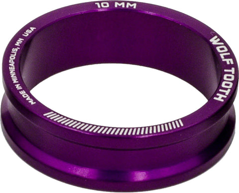 Wolf Tooth Headset Spacer 5 Pack 10mm Purple