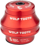 Wolf Tooth Premium Headset EC34/28.6 Upper 25mm Stack Red