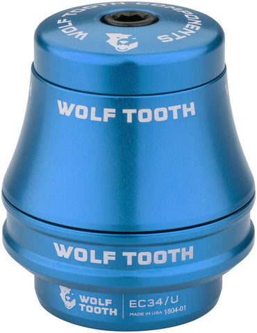 Wolf Tooth Premium Headset EC34/28.6 Upper 35mm Stack Blue