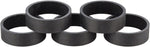 WHISKY 10mm UD Carbon Spacer Matte Black 5pack