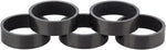 WHISKY 10mm UD Carbon Spacer Gloss Black 5pack