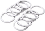 Wheels Manufacturing 2.5mm 1 Headset Spacer Silver Bag/10