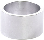 Wheels Manufacturing 20mm 11/8 Headset Spacer Silver Each