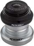 Ritchey Logic 1 Threadless Headset EC30/25.4 EC30/26 Black/Silver