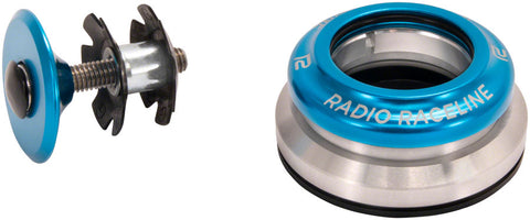 Radio Raceline Headset - Integrated 1 1/8- 1.5 Cyan
