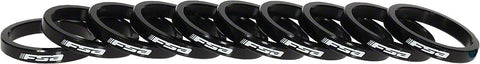 FSA Bag of 10 11/8x5mm Alloy Headset Spacers with Logo