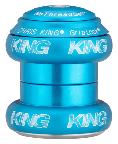 Chris King NoThreadSet Headset 11/8 Matte Turquoise