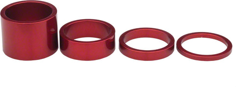 Chris King Headset Spacer Kit Red