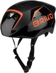 Briko Gass Fluid Helmet Black/Orange Fluo