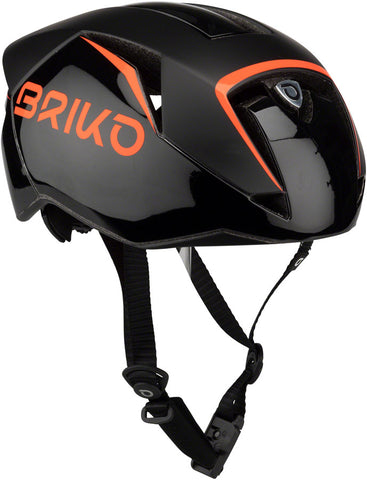 Briko Gass Fluid Helmet Black/Orange Fluo