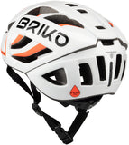 Briko Ventus Fluid Helmet White/Orange Fluo