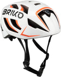 Briko Ventus Fluid Helmet White/Orange Fluo