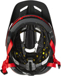 Fox Racing Speedframe Pro Helmet - Black/Red Medium