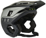 Fox Racing Dropframe Pro Helmet - Black/Gray Small