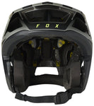 Fox Racing Dropframe Pro Helmet - Black/Gray Large