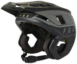 Fox Racing Dropframe Pro Helmet - Black/Gray Small