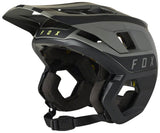 Fox Racing Dropframe Pro Helmet - Black/Gray Large