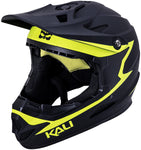 Kali Protectives Zoka Reckoning FullFace Helmet Matte Black/Flouro Yellow