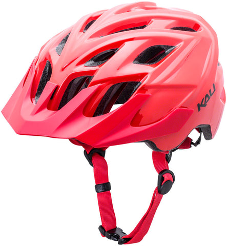 Kali Protectives Chakra Solo Helmet Solid Red