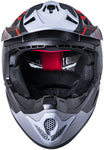 Kali Protectives Zoka Youth FullFace Helmet Black/Red/GRAY Youth