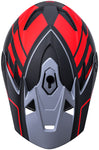 Kali Protectives Zoka Youth FullFace Helmet Black/Red/GRAY Youth