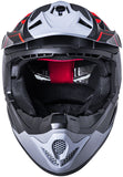 Kali Protectives Zoka FullFace Helmet Black/Red/GRAY