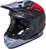 Kali Protectives Zoka FullFace Helmet Black/Red/GRAY