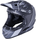 Kali Protectives Zoka Stripe Full-Face Helmet - Matte Black/Gray Small