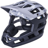 Kali Protectives Invader 2.0 Full-Face Helmet - Camo Matte Gray/Black X-