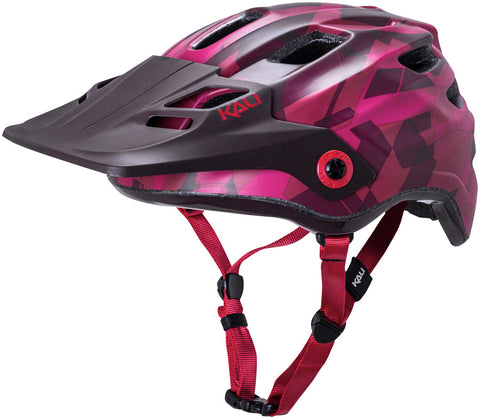 Kali Protectives Maya 3.0 Helmet - Camo Matte Red/Burgundy Large/X-Large