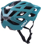 Kali Protectives Lunati Helmet - Solid Matte Moss/White Small/Medium