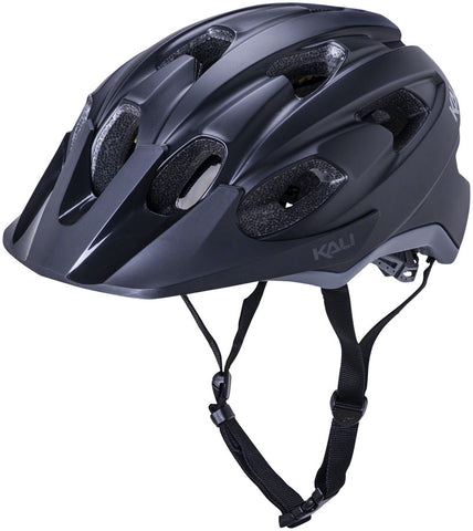 Kali Protectives Pace Helmet - Solid Matte Black/Gray Small/Medium