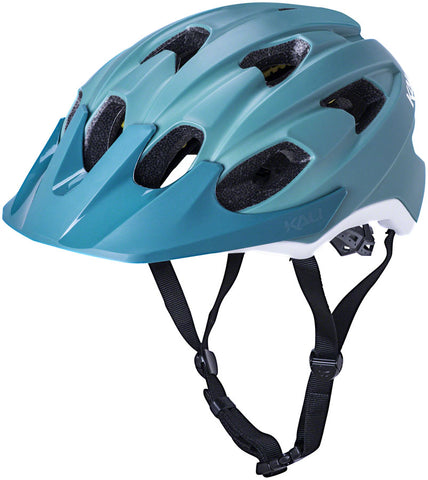 Kali Protectives Pace Helmet - Solid Matte Moss/White Small/Medium