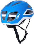 Kali Protectives Uno Helmet - Solid Gloss Blue/White Large/X-Large