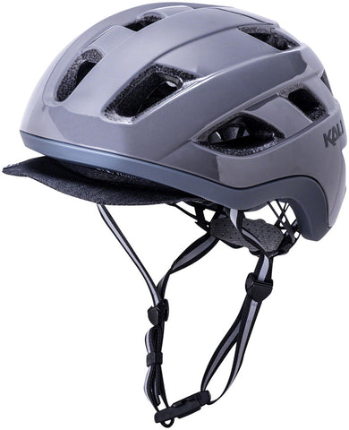 Kali Protectives Traffic Helmet - Solid Matte Titanium Small/Medium