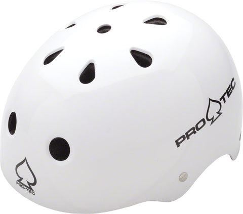 ProTec Classic Helmet Gloss White