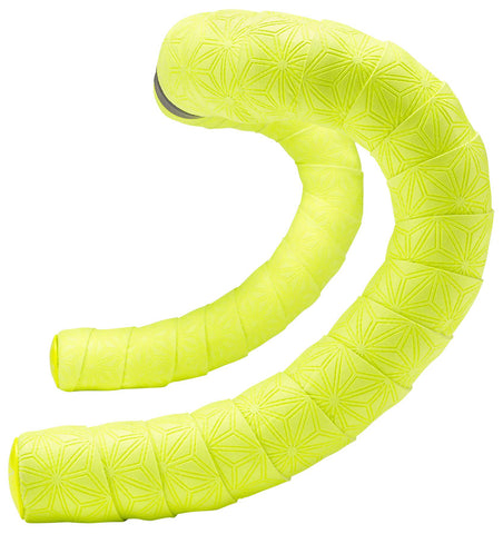 Supacaz Super Sticky Kush TruNeon Bar Tape Neon Yellow with Neon Yellow