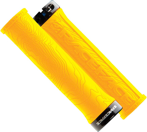 RaceFace Half Nelson Grips Yellow LockOn