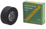 Tressostar Cotton Handlebar Tape Black Box of 10