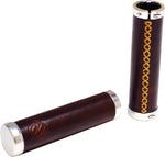 Portland Design Works Bourbon Grips Brown LockOn