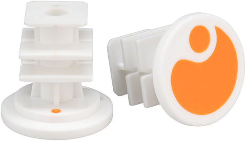 Ergon End Plugs for GA2/GA2Fat/GA3 Orange